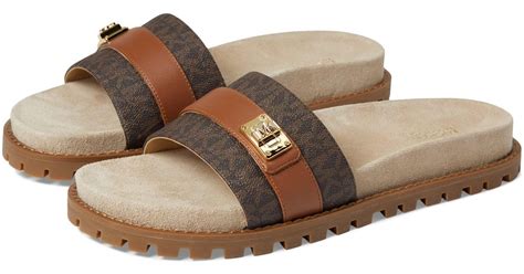 michael kors slodes|michael kors slides men.